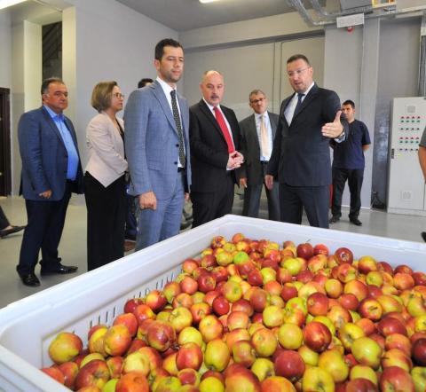 Osmaniye Governor Mr. Ömer Faruk Coşkun, deputy of our province Mr. İsmail Kaya and District Governor of Toprakkale Mr. Ali Yıldırım visited our workplace.